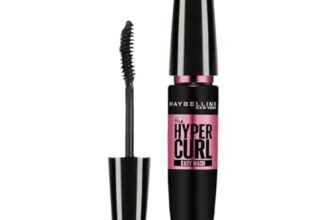 Maybelline New York Hypercurl Mascara,Highly Pigmented Colour, Long-lasting, Washable, Black 9.2ml