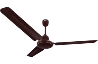 RR Signature Morpheus 1200 MM | Star-rated BEE Certified | Energy Efficient 52-Watt | High Speed Ceiling Fan [Brown]