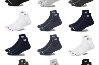 Fitness Mantra® 12 Pairs Sports Ankle Cotton Socks | Free Size| Breathable| Daily Use| Multicolor| 12 Pairs|