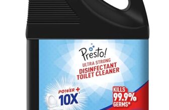 Amazon Brand – Presto! Ultra Strong Disinfectant Toilet Cleaner 5L | Ocean Mist