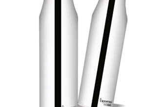 Crystal Silk Stainless Steel Water Bottle -1000 ml (Pack of 1)