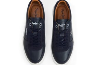 PEPE JEANS Yogi Street Blue Cup Sole Sneakers