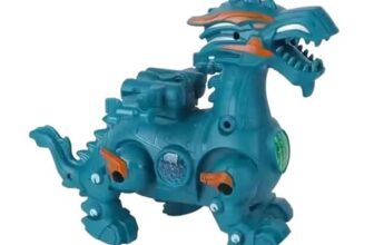 Kids Mandi Walking Dinosaur Toy with Sound | Music and Mist Spray | Electric Educational Toy