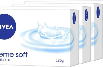 NIVEA Creme Soft Soap, Travel, Handwash, Bath Soap, PH Balanced, for Men & Women(4 x 125 g)