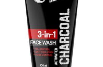 Beardo 3-in-1 Activated Charcoal Face Wash| Deep Cleanse, Exfoliate & Detoxify | All-in-One Face Wash for Oily Skin, Dirt & Pollution Removal | Oil Control Face wash for men 100ml