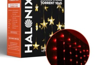 Halonix Decorer Torrent 10 x 5 Bright Led String Light | Diwali Light | Christmas Light | Wedding Light | Festive Lights for Home Decoration (Multicolor, 4 Meters, Pack 1)