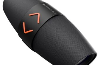 ZEBRONICS Sound Feast 55, Portable Bluetooth Speaker, 14 Watts, 10 Hours Playback, Dual 5.7 cm Drivers, Dual Passive Radiator, Call Function, RGB, Bluetooth v5.3 | TWS | USB | mSD | AUX, Deep Bass