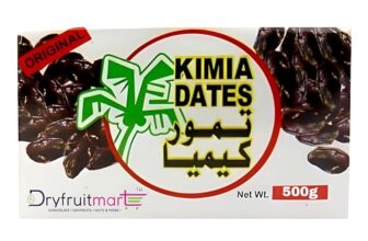 Dryfruit Mart Original Kimia Dates (khajoor), 500g | Soft Premium Khajoor for Instant Energy, Digestion & Bone Strength | 100% Natural, No Preservatives & Gluten Free