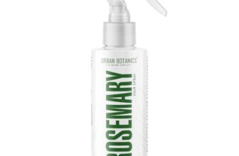 UrbanBotanics Rosemary Water Mist Spray for Hair Growth | Rice Water Extract ,Redensyl & Anagain | Hair Regrowth | Instant Shine | Strengthens Hair Roots & Strand | Anti Hair Fall | All Hair Types, 100ml