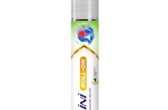 Volini Headache Relief Roll-On, 10ml, Instant Relief, with Clove & Mint, Non-Sticky, On-the-Go Relief – Pack of 1