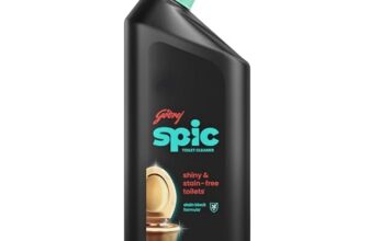 Godrej SPIC Toilet Cleaner – 525ml | Disinfectant Toilet Cleaner | Original | Kills 99.9% Germs