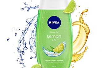 NIVEA Bath Care Lemon and Oil Shower Gel, 250ml
