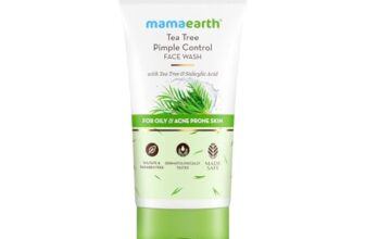 Mamaearth Tea Tree Oil Control Face Wash with Tea Tree & Neem for Normal to Oily Skin – 150 ml Up to 12 Hrs Oil Control | Cleanses Gently | Controls Acne & Pimples