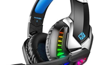 Cosmic Byte G2050 RGB 7.1 Surround Sound USB Gaming Headphone for PS5, PC with Software and Gel Microphone (Blue)