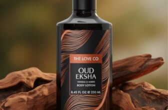 THE LOVE CO. Oud Eksha Body Lotion for Women 250ml | Floral Fragrance | Deep Moisturizing, Non-Sticky Formula | Luxury Body Care Gift