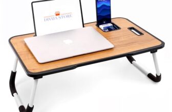 Mistri Office Table For Home/Writing Desk For Office/Folding Table For School/Folding Study Table/Work From Home Multipurpose Table (Wood), 23 Inches