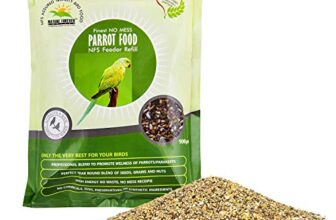 Nature Forever Parrot Food Seeds For All Life Stages Birds Only, 900 g