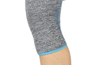 Nivia Orthopedic Knee Support, for Men, for Gym, Knee Sleeves, Knee Braces Pair for Sports & Workout, Knee Cap, Knee Supporter for Exercise, Running, Cycling (Grey, XL)
