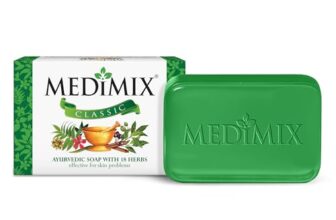 Medimix Classic Ayurvedic Traditionally Made Soap 75g | Infused with 18 Herbals | Effective for Skin Problems