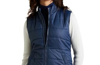 Amazon Brand – Symbol Women’s Quilted Jacket (Light Navy, Small)