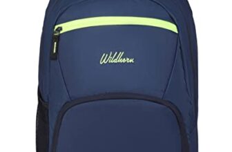 WildHorn Laptop Backpack for Men/Women I Fits upto 15.6″ Laptop I Waterproof I Travel/Business/College Bookbags (020-BLUE)
