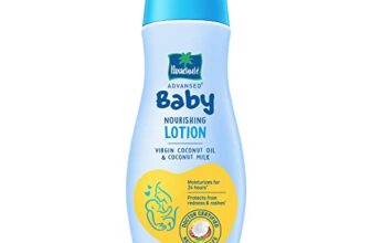Parachute Advansed Baby Lotion for New Born Babies|Doctor Certified|Virgin Coconut Oil & Coconut Milk|Ph 5.5|24 Hour Moisturization|200Ml, Blue
