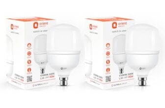 Orient Electric Eternal Shine LED Bulb 40W, B22d Cap, 6500K (Pack of 2)