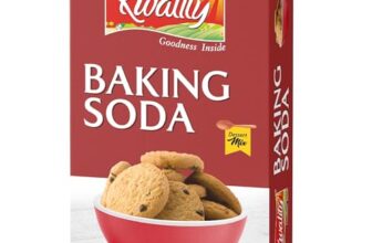 Kwality Baking Soda 100g | Versatile raising agent for baking | cleaning, and deodorizing | free from additives.