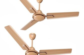 Havells 1200Mm Andria Energy Saving Ceiling Fan (4.2 stars, Quartz, Pack Of 2),White