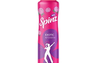 Spinz Exotic Perfumed Deo for Women, with Bulgarian Rose Fragrance for Long Lasting Freshness and 24 Hours Protection from Odour causing Bacteria, 150ml