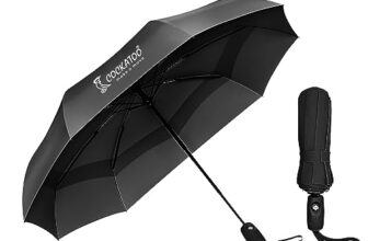 Cockatoo Rain-Guard Automatic Umbrella With 8 Ribs, Material- Polyponee, Umbrella For Women & Men, With Auto Open-Close Button