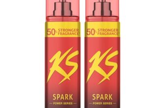 KamaSutra Spark Power Series Perfume Spray for Men Combo Pack (2 x 135ml) | Long-Lasting Premium Fragrance | Body Spray for Men | Strong Scent | Travel-Friendly Deodorant Spray