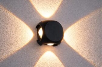 One94Store LED Outdoor UP Down Wall Light 4 Watt Rainproof & Shockproof Aluminium Body 4 Way Exterior Wall Step Light Fixture (Warm White) Pack of 1 with 3 Month Warranty