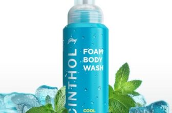 Cinthol Cool Foam Body Wash (200ml) | Unique Foam Formula for Moisturized & Irresistibly Soft Skin | Suitable for All Skin Types