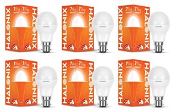 Halonix 7 Watts Led Bulb Astron Plus Base B22 (Cool Day Light) Pack Of 6