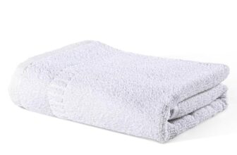 Kuber Industries 19×38 Inch Soft Cotton Hand/Face Towel for Men & Women | Lightweight Quick Dry & Absorbent 450 GSM Gym Towel for Men Workout Perfect for Everyday Use | White