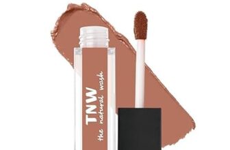 TNW-The Natural Wash Nutty Nude Matte Velvet Longstay Liquid Lipstick | Natural Oils & Hyaluronic Extract | Transferproof, Smudgeproof & Pocket Friendly | Liquid Lipstick for Women