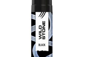 Wild Stone Intense Black Long Lasting No Gas Deodorant Spray For Men, 150Ml