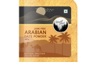 Forest Found Date Powder(400 gm) Made By 3 Sieve Grinding Method| Kharik/Khajur Powder | 100% Natural Sweetener | Sulphur Free |Substitute for Sugar | 400 gram.