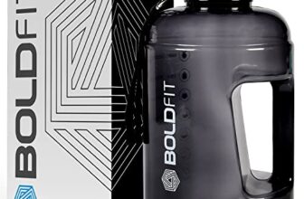 Boldfit Gym Gallon Water Bottle, 2. 2 Litre Bottle for Gym Workout, Motivational Sipper gallons for Adults, Water Bottles 2 + LTR, 2litre Sipper for Men & Women Motivational gallons, 2 Litre Gallon