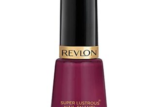 REVLON Glossy Finish Nail Enamel, Cherry Berry, 8ml