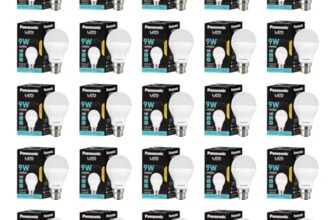 Panasonic 9 Watt LED Bulb, B22 Base 9W Bulb Light For Home, 25000+ BH with 1 Year Warranty, 6500K Cool Day Bulb (Pack of 25)