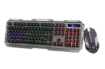 Zebronics Zeb-Transformer Gaming Keyboard and Mouse Combo (USB, Braided Cable)