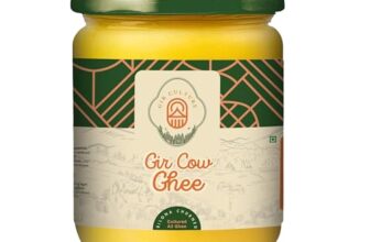 GIR CULTURE A2 Desi Gir Cow-Ghee 500 ml | Bilona Ghee | Vedic Method | Pure & Natural | Traditional Curd Churned | A2 Ghee for Cooking & Health – (500 Ml)