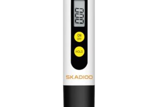 SKADIOO TDS Meter for Water Testing, Digital TDS Meter, Water TDS Meter Digital for Home, Water Testing Kit, Water Hardness Test Kit for Measuring Tds and Ppm for Drinking Water, Swimming pool