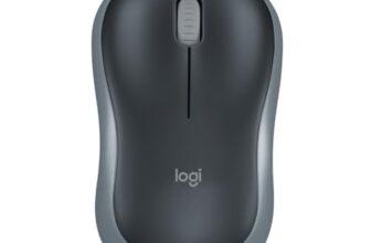 Logitech M186 Wireless Mouse, 2.4GHz with USB Mini Receiver, 3 Years Battery Life, 1000 DPI Optical Tracking, Ambidextrous, Compatible with PC, Mac, Laptop