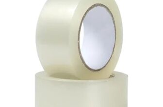CRAE Packaging Transparent Cello Tape For Office, Home and E-Commerce Packing | 2INCH Diameter | 65 Meter | Pack of 2