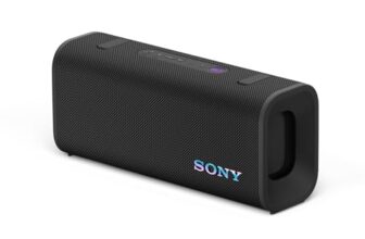 Sony New ULT Field 3 Wireless Bluetooth Speaker, 24hrs Playtime, Massive Bass, Hands Free Calling, Shoulder Strap, IP67 Water, Dust & Rustproof, Quick Charging-Black