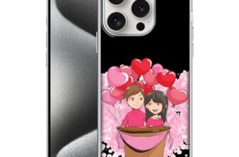 Amazon Brand- Solimo Boy and Girl Printed Silicon Soft TPU Back Case Cover Compatible for Apple iPhone 15 Pro