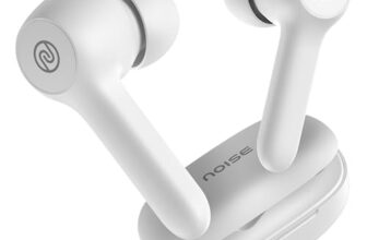 Noise Buds VS201 V3 in-Ear Truly Wireless Earbuds with 60H of Playtime, Dual Equalizer, Full Touch Control, Mic, BTv5.1 (Ivory White)